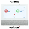 QS9301-4200-840 - Qolsys IQ Hub Wireless Touchscreen Control Panel for Legacy 433 MHz Sensors (Built-In Alarm.com Cellular Verizon LTE Communicator)