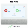 QS9307-4200-124 - Qolsys IQ Hub Wireless Touchscreen Control Panel for Legacy 433 MHz Sensors (Built-In Alarm.com Cellular Telus LTE Communicator)