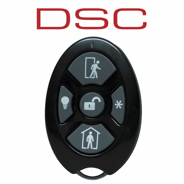 RE300-5 - Alula Wireless Remote 5-Button Alarm Keyfob (for DSC)