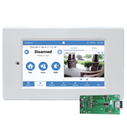 RE657WF-R - Alula Wireless Flat-Mount Alarm Touchpad with WiFi DeviceLink Card (for Connect+ Panel)