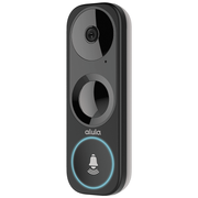 RE703 - Alula Connect+ 1080p HD WiFi Video Doorbell Camera (in Black)