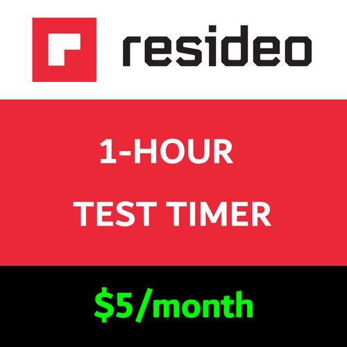 Resideo 1-Hour Test Timer Services