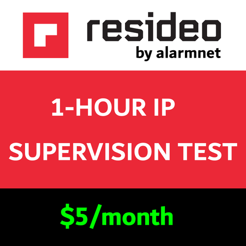 Resideo AlarmNet 1-Hour Commercial IP Supervision Test Services