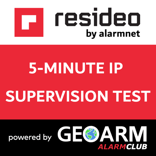 Resideo AlarmNet 5-Minute Commercial IP Supervision Test Services