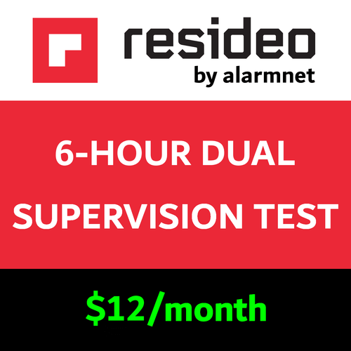 Resideo AlarmNet 6-Hour Commercial Dual-Path Supervision Test Services