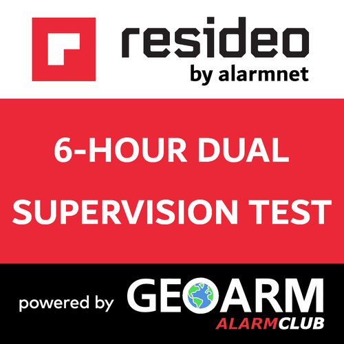 Resideo AlarmNet 6-Hour Commercial Dual-Path Supervision Test Services