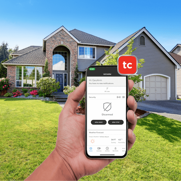 Resideo DIY Dual-Path Silver Interactive Home Alarm Monitoring Services (Powered by Total Connect 2.0 App)