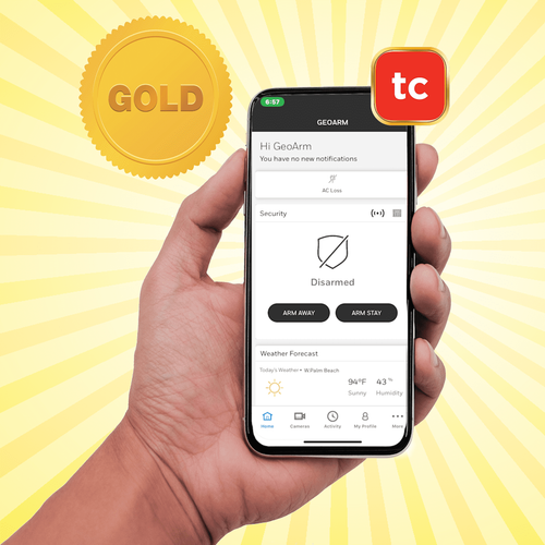 Resideo DIY Internet Gold Interactive Home Alarm Monitoring Services (Powered by Total Connect 2.0 App)