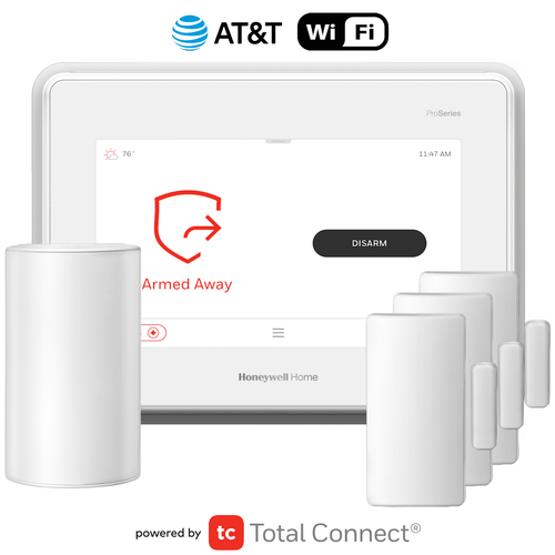 Resideo Honeywell Home ProSeries PROA7 Dual-Path WiFi/Cellular AT&T LTE Wireless Security System (Powered by AlarmNet)