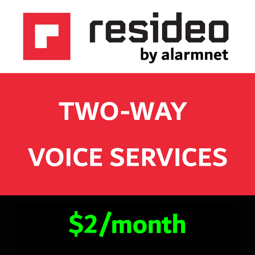 Resideo Two-Way Voice Monitoring Services