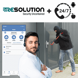 Resolution Burglary Intrusion Interactive Business Alarm Monitoring Services