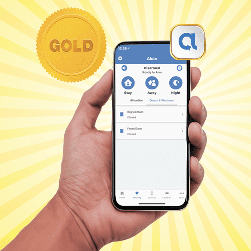 Resolution DIY Cellular Gold Interactive Business Alarm Monitoring Services (Powered by Alula App)