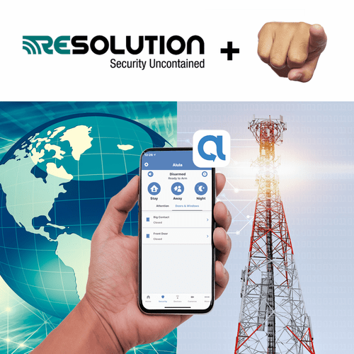 Resolution Dual-Path DIY Interactive Home Security