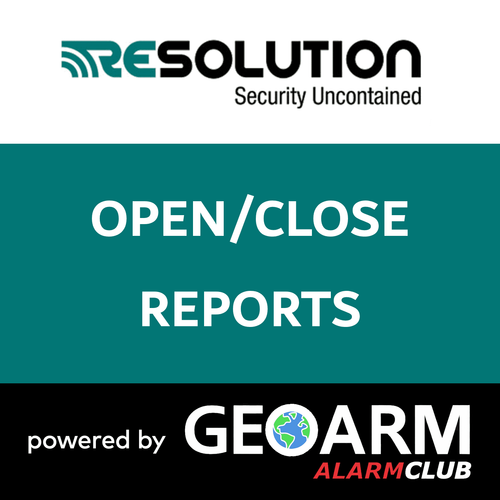 Resolution Opening and Closing Reports