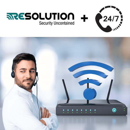 Resolution PRO 24/7 Basic Non-Interactive Wi-Fi Business Alarm Monitoring Services