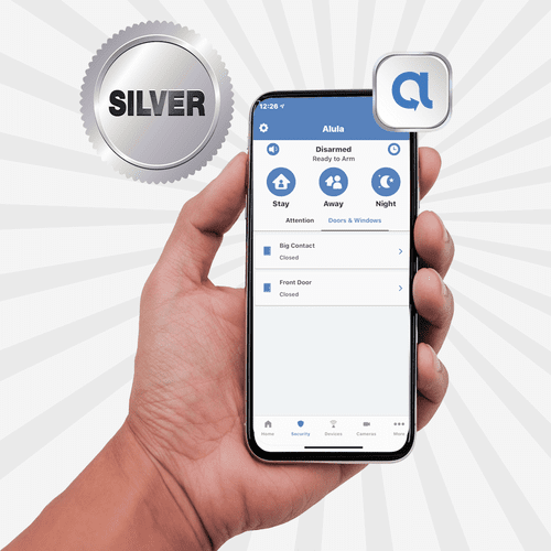 Resolution PRO Internet Silver Interactive Home Alarm Monitoring Services (Powered by Alula App)