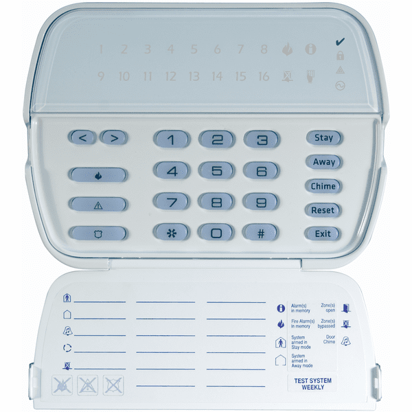 RFK5516 - DSC LED Hardwired Alarm Keypad with 433 MHz Transceiver (for DSC PowerSeries Control Panels)