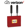 SLE-LTEVI-CFB - Napco StarLink Commercial Fire Dual-Path Internet/Cellular Verizon LTE Mercantile Alarm Communicator in Red-Color Metal Enclosure (Compatible with Most Panels)