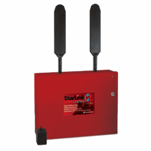 SLE-MAX2-CFBPS - Napco StarLink Commercial Fire Dual-Path IP/Cellular and Dual-SIM AT&T/Verizon Alarm Communicator in Metal Enclosure with Direct AC Power plus Power Supply (Compatible with Most Panels)