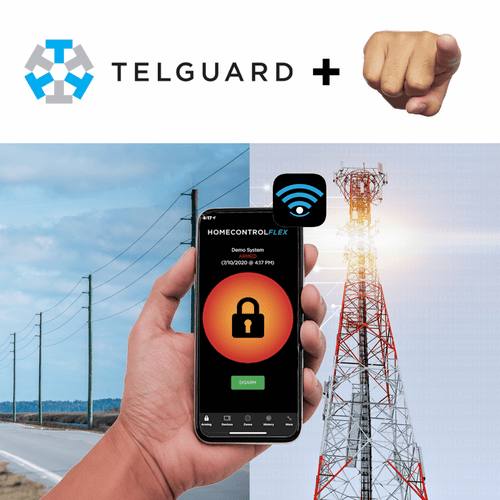 Telguard Dual-Path DIY Interactive Home Security