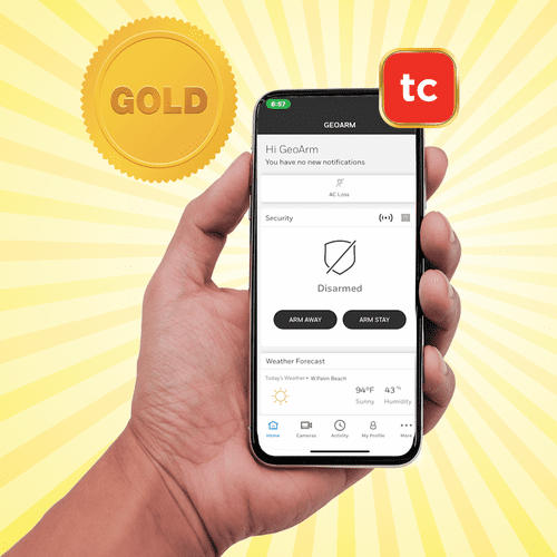 Total Connect 2.0 DIY Cellular Gold Interactive Business Alarm Monitoring Services (Powered by TC 2.0 App)