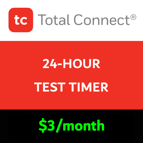 Total Connect 24-Hour Test Timer Services