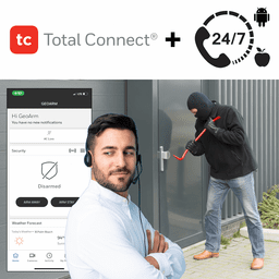 Total Connect Burglary Intrusion Interactive Business Alarm Monitoring Services