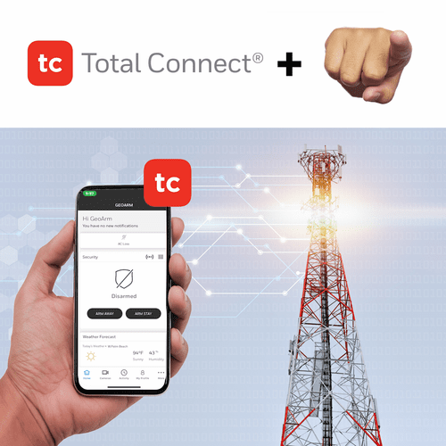 Total Connect Cellular DIY Interactive Business Security