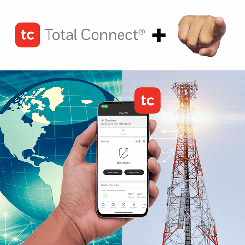 Total Connect Dual-Path DIY Interactive Business Security