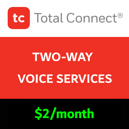 Total Connect Two-Way Voice Monitoring Services