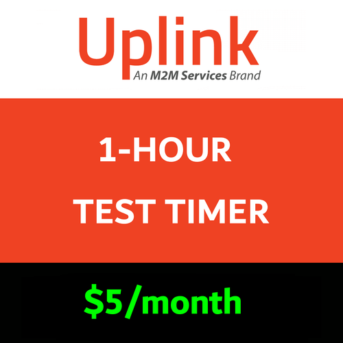 Uplink 1-Hour Test Timer Services
