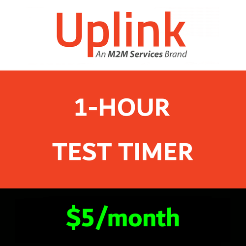 Uplink 1-Hour Test Timer Services