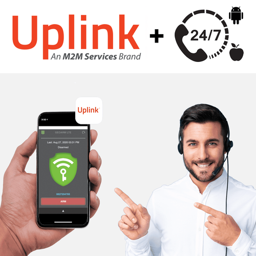 Uplink Burglary Intrusion Interactive PRO 24/7 Alarm Monitoring Services