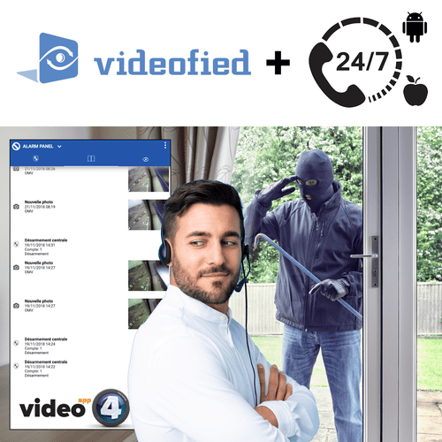 Videofied Burglary Intrusion Interactive Home Alarm Monitoring Services