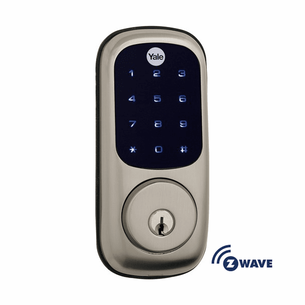 YRD220ZW619 - Yale Z-Wave Touchscreen Keypad Deadbolt (in Satin Nickel Finish)