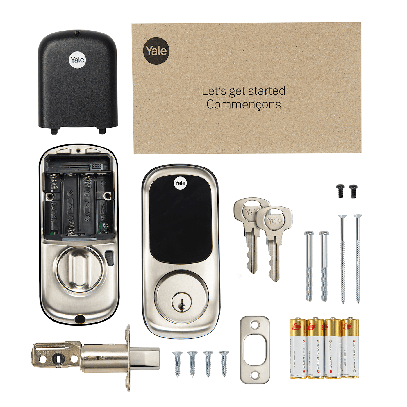 YRD226-ZW2-619 - Yale Assure Lock Touchscreen Keypad