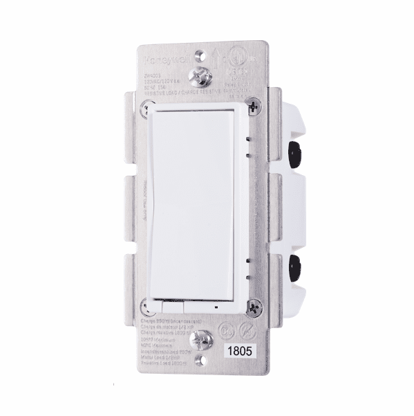 Z5DIMMER - Resideo Honeywell Home Z-Wave Plus In-Wall Dimmer (600W Incandescent, 150W Dimmable)