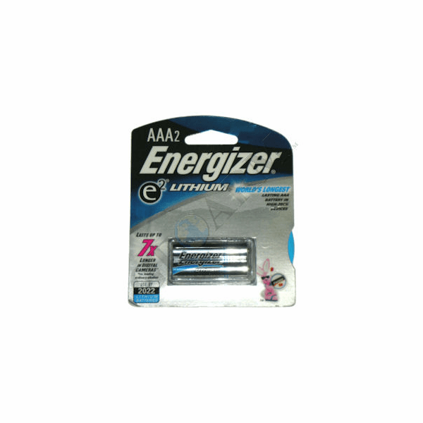 ZI-L92BP2 - Energizer Lithium AAA Cell 1.5V Alarm Battery (2-Pack)