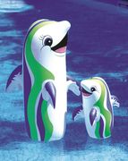 36 inch and 18 inch Dancing Dolphins