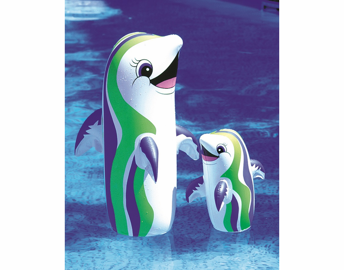 36 inch and 18 inch Dancing Dolphins