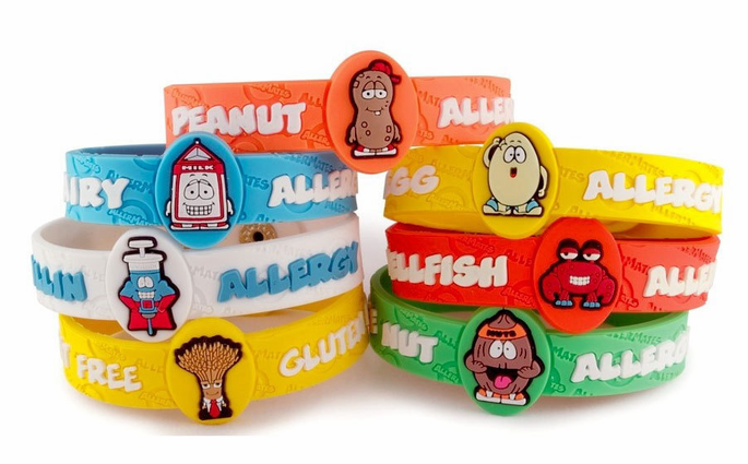 Allermates Allergy Wristbands
