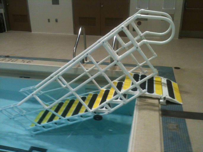 Aquatrek2 ADA Tread Step System