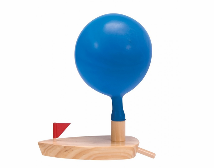 Balloon Powered Boat