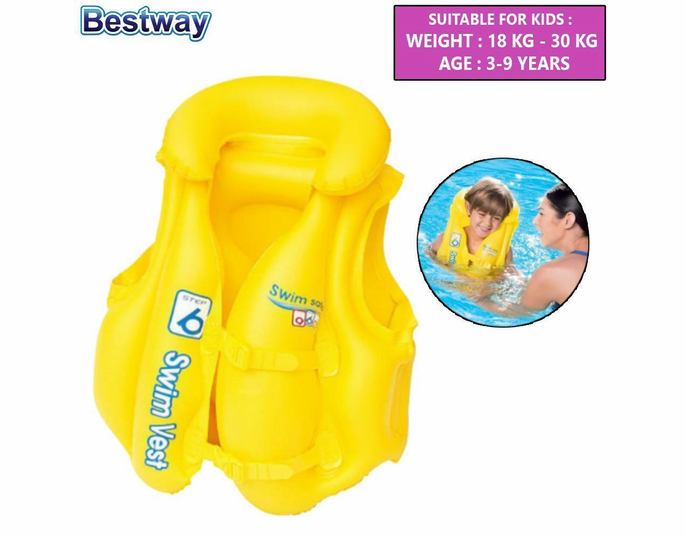 BestWay Swim Vest with Collar