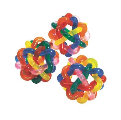 Colorful Intertwined Balls