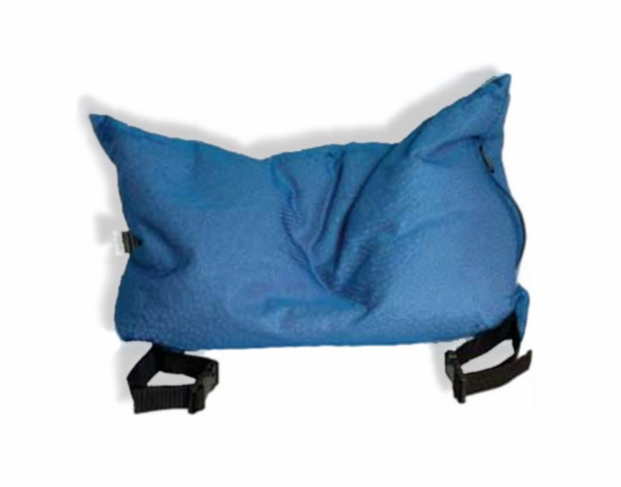 Corner Pillow with Ties