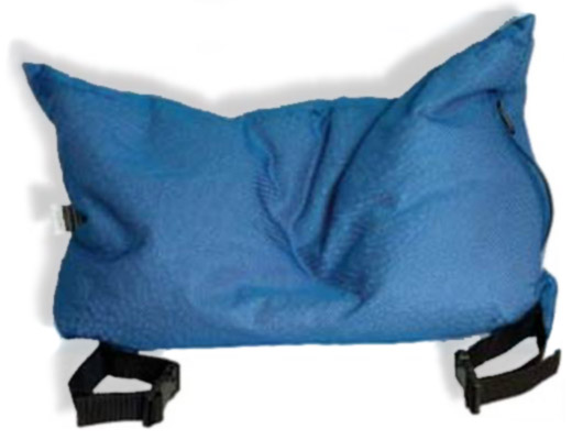 Corner Pillow with Ties