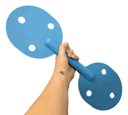Sprint Aquatics Power Paddles (sold in pairs)