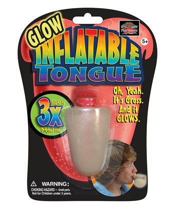 Glowing Inflatable Tongue