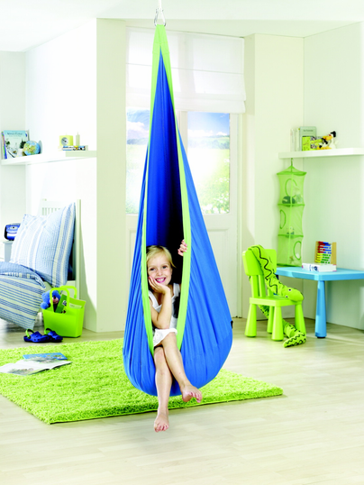 Joki Hanging Crows Nest Soft Fabric Hammock Swing